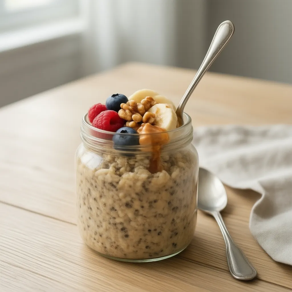 Nationalgericht USA: Overnight Oats (Rezept)