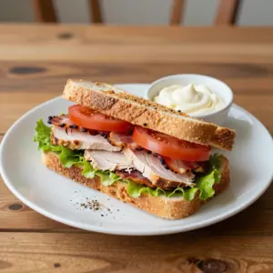 Nationalgericht USA: Turkey Club Sandwich (Rezept)