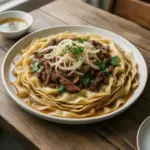 Nationalgericht Usbekistan: Beshbarmak (Rezept)