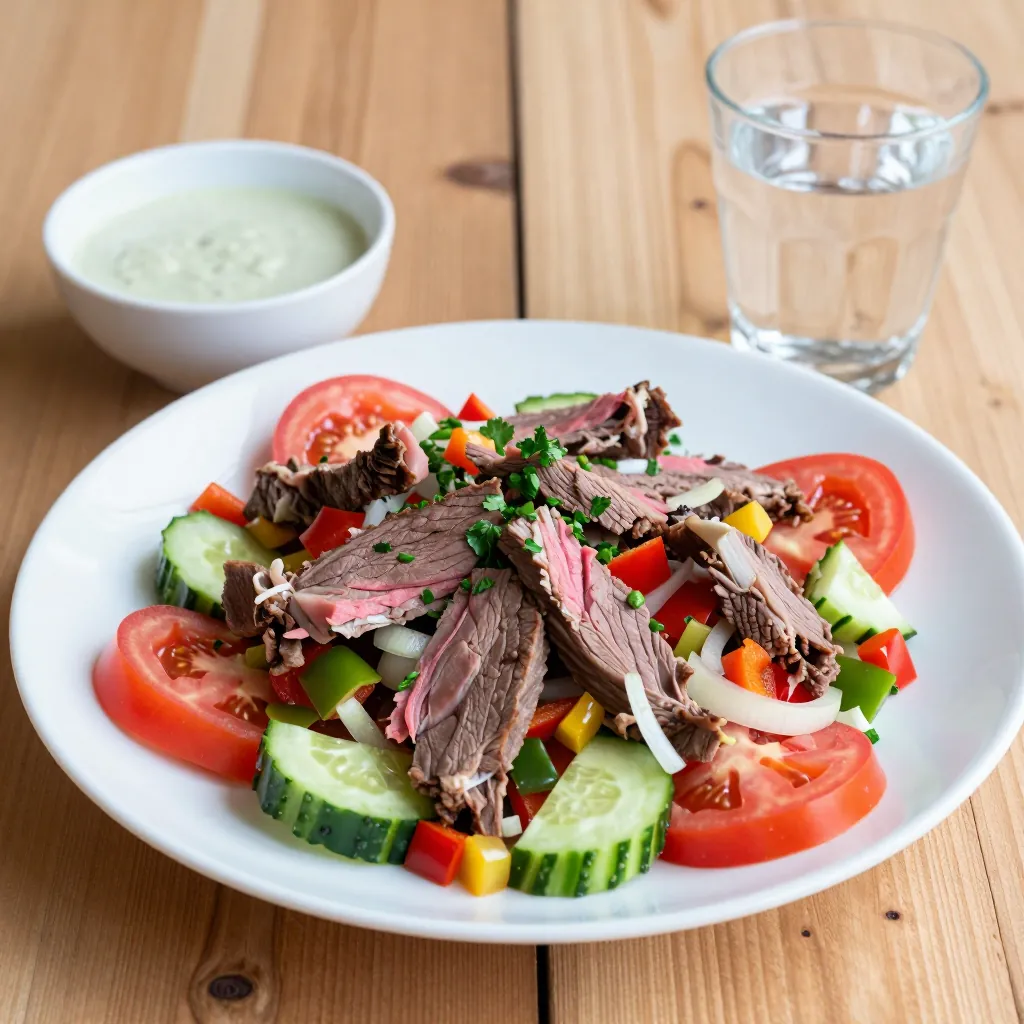 Nationalgericht Usbekistan: Tashkent Salad (Rezept)