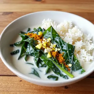 Nationalgericht Vanuatu: Curried Taro Leaves (Rezept)