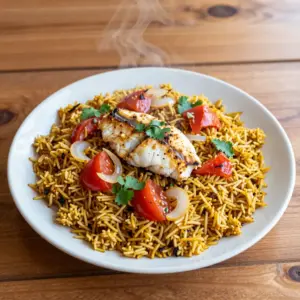 Nationalgericht Vereinigte Arabische Emirate: Fish Majboos (Rezept)