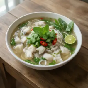 Nationalgericht Vietnam: Bun Ca Ro Dong (Rezept)
