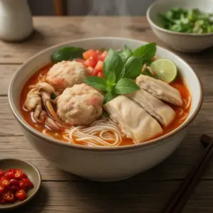Nationalgericht Vietnam: Bun Rieu Cua (Rezept)