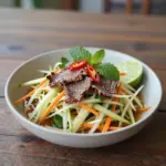 Nationalgericht Vietnam: Goi Du Du Bo Kho (Rezept)