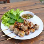 Nationalgericht Vietnam: Nem Nuong (Rezept) Nationalgericht Vietnam: Nem Nuong (Rezept)