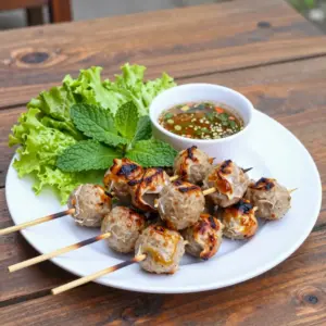 Nationalgericht Vietnam: Nem Nuong (Rezept)