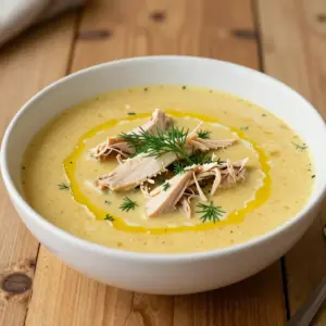 Nationalgericht Zypern: Avgolemono Soup (Rezept)