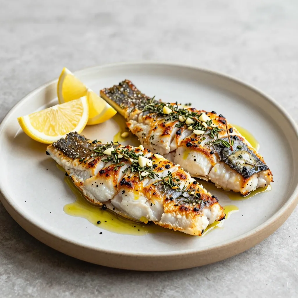 Nationalgericht Zypern: Herb-Marinated Fish (Rezept)